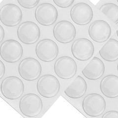 Enenes 100 PCS Epoxy Stickers, 1 Inch Clear Dome Seal Stickers Round，100pcs