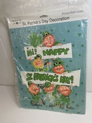 Forget Me Not American Greetings St Patrick’s Day Die Cuts Leprechaun Shamrocks