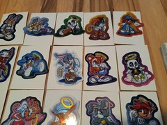 Vending Machine Stickers CEI WA Animal Angels rare vintage full set of 15 new