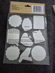 Crafters Square/ASSORTED-Metallic,Floral,Pop-Up,3D Motion Stickers/Lot of 6/NEW