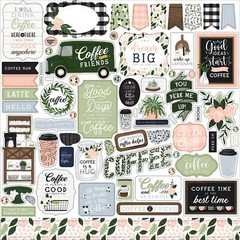 Echo Park Paper Company Coffee & Friends Element Sticker