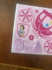 SmileMakers Arrive In Style Snow White Cinderella Sticker Mod 2.5” Inches