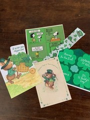 Assorted Holiday Themed Vintage Junk Journaling Paper & Buttons Packet 130 Items