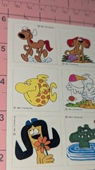 Vintage Stickers Animal Crackers Comic Cartoon CTNYNS 1 Sheet