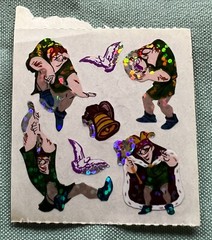 3 Modules Sandylion Prismatic Stickers -Hunchback Of Notre Dame