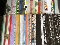A. HUGE 12×12 SCRAPBOOK PAPER LOT~200 Shts.~Mixed Themes & Brands~NEW