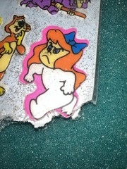 Vtg 1979 Casper & Friends 3d Puff Stickers! 5 In Pack NOS