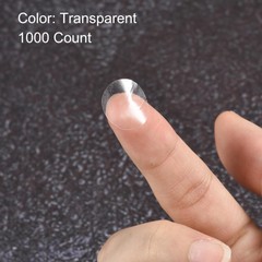 Seal Labels 10mm for Envelopes, Box and Packaging Clear Pack of 1000