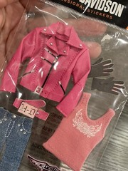 EK SUCCESS Jolees Boutique Harley Davidson Pink Clothing Stickers