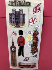 Lot Of Vintage Stickers London England