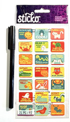 Animal Award Sticko Stickers Scrapbooking Card Journal Planner