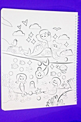 A Magical World Colorful Sticker Activity Book w/ Over 500 Stickers for everyone