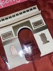 Jolee’s Arc De Triumph (Triomphe) Paris France Travel Scrapbooking Embellishment