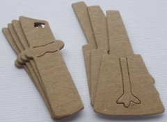 {8} *LIPSTICK & NAIL POLISH* Raw Chipboard Die Cuts