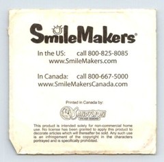Smile Makers Sticker BELLE 2.5″ X 2.5″ Sticker Disney Princess SD38 b