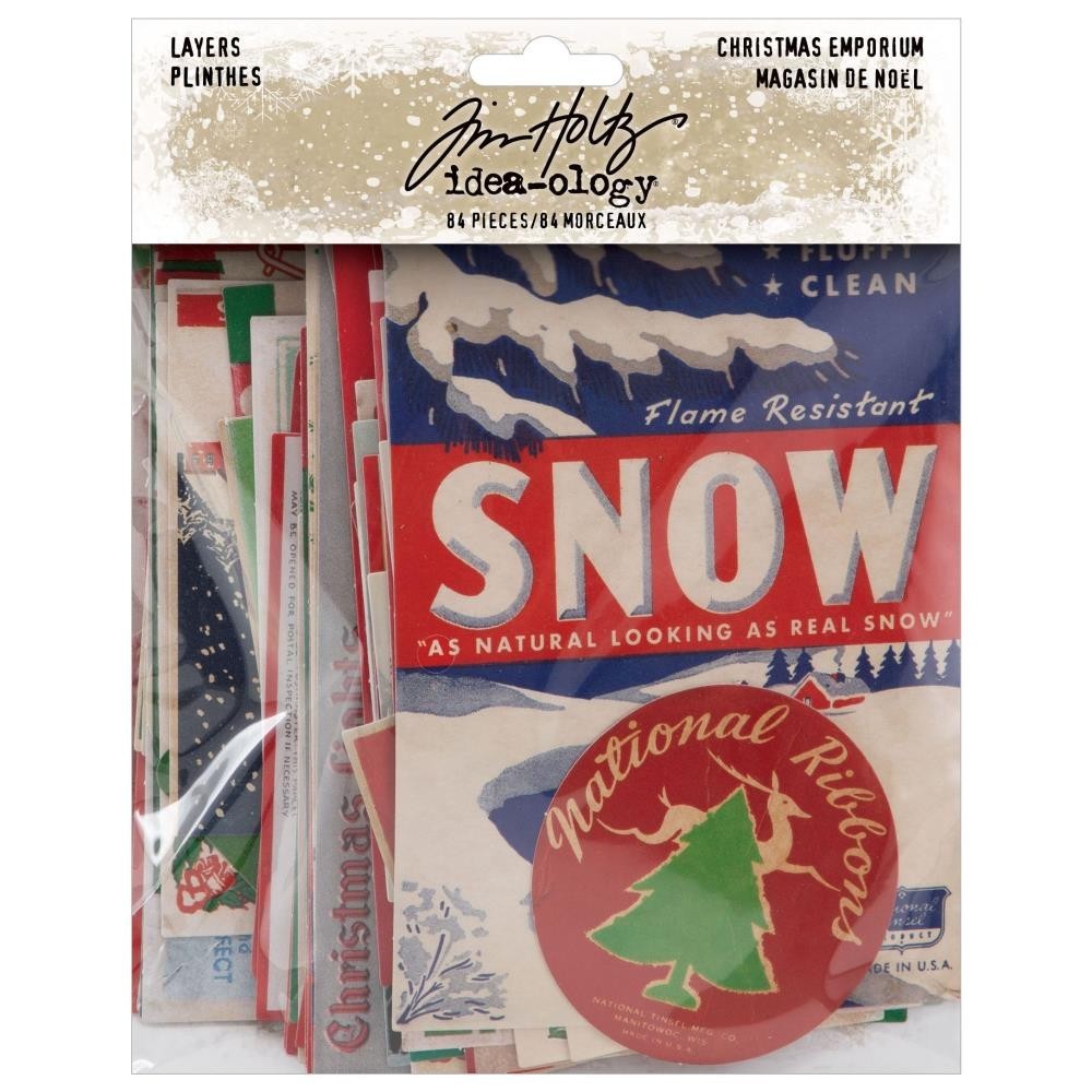 Tim Holtz ~ LAYERS ~ CHRISTMAS EMPORIUM ~ Idea-ology