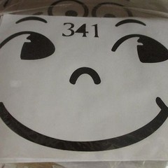 Lot of 10 Funny Face Bathroom Kids Decal Wall Decal Bathroom Sticker Haha