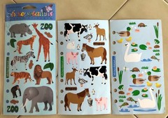 Mixed Lot STICKOPOTAMUS Animals Stickers: Zoo, Pond Life, Farm Animals + more