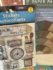 Large Lot Emphera Stickers and More DYlusions Paper Embellishments