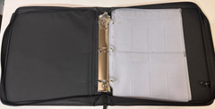 Creative Memories Sticker Binder Zipper Handle Black Memory Mate Storage