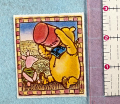 Classic Winnie the pooh stickers eeyore piglet kanga owl rabbit