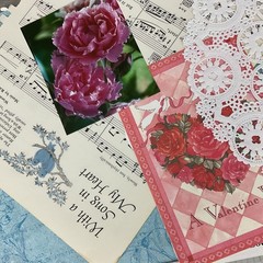 Vintage Floral Ephemera Mystery Grab Bag – Paper Crafting Supplies Bundle