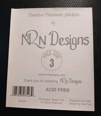 Vintage NRN DESIGNS TIMELESS TREASURES TRAVEL Stickers NEW