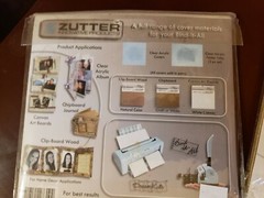 NEW Zutter Chipboard Pair 6″X6″ Covers & Canvas Art Board Pair 8″x8″ Covers