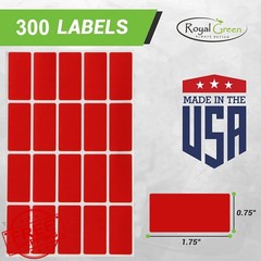 Royal Green Light-blue File Stickers 300 Pack