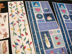 Lot Stickers, Christmas, Holiday Sparkle Stickers, Gr Length Christmas Lights.