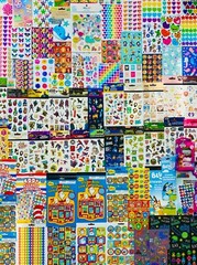 STICKER LOT Sandylion Hallmark RECOLLECTIONS AGC HASBRO CARLTON TREND EUREKA SET