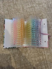 HSN Diamond Press Book of Faux Pearl Embellishments Multi Color 1710 Pieces
