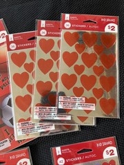 9 – Packages Sticker Valentines Hearts XO Pet Love Sports- 274 Stickers Total