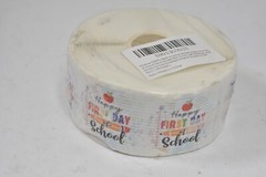 Lot of 3 Packs Whaline 1000 Piece back To School Stickers Happy First Day