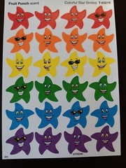 SCRATCH N SNIFF *YOU CHOOSE* SCENTED STICKER SHEET – REWARD STICKERS – SCRAPBOOK