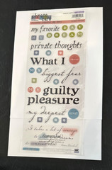 EK Success PHRASE CAFE Stickers 12 Different Packs ~U Pick~CHILDHOOD~LOVE~FAMILY