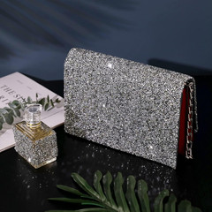 Bling Rhinestone Sticker DIY Crystal Sheet Silver Self-Adhesive Decor New