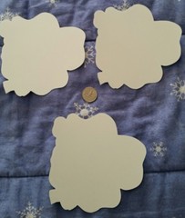 3 WOODSTOCK ST PATRICKS DAY DECORATIONS PEANUTS SNOOPY RETIRED *NOT STICKERS