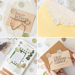 18Pcs, Vintage Wax Seal Stamp Stickers, DIY Scrapbooking Journal Planner Decorat