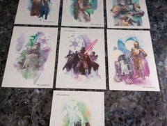 Star Wars Vending Machine Sticker Tattoo Set 2015 RARE Party Favor Lot Mix