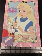 Big Alice In Wonderland Sticker Scrapbook Craft Collectible