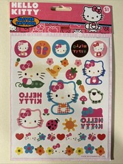 Hello Kitty Body Sticker Sheet Craft Stickers