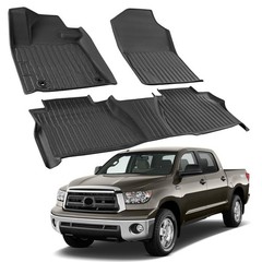 Floor Mats for Toyota Tundra: 2012 2013 CrewMax Cab & Double Cab,for Toyota T…