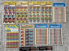 VTG 80/90’s Stickers BRAND NEW SEALED Lot 3000+ Individual Stickers