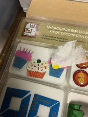 crafts shadowbox embellishments