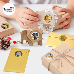 600PCS Realistic Animal Stickers, 16 Designs Jungle Animal Sticker for Kids Safa