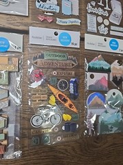 Recollections Travel Adventure Honeymoon Vacation Getaway Scrapbook Stickers 94