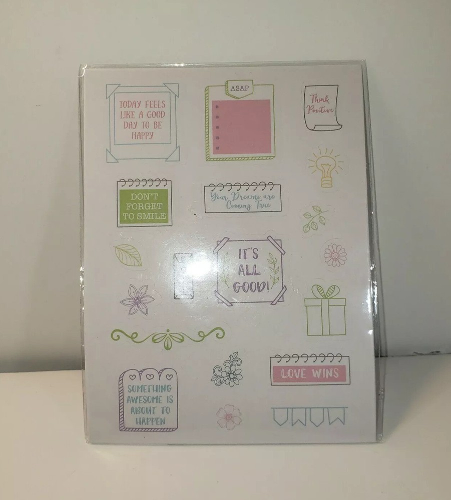 2x Pen + Gear Sticker Sheets Teacher Rewards,school goals, homeschool Stickers,