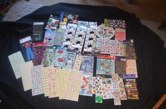 Scrapbooking Sticker Lot Stickopotumus Disney Alphabet Mixed brands 1 LB +