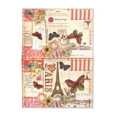Punch Studio Metallic Greeting Card Box Set (Eiffel Tower x Butterfly)